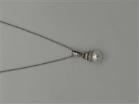 Collana Gioielleria Dossena  Donna in Oro bianco Perla COOR-277-253